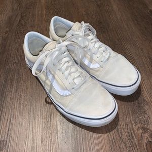 Off white classic Vans